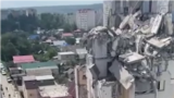 Saratov. House destroyed by gas explosion. July 25, 2025